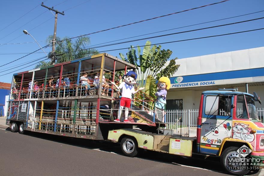 Prefeitura proíbe a circulação de trenzinhos da alegria em Olímpia