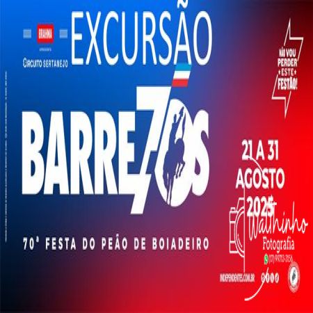 Excursão para Barretos  2025 saindo de Olimpia-SP 