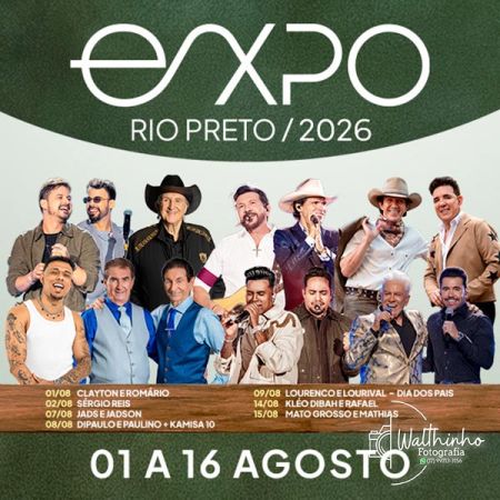 CAMAROTES  EXPO RIO PRETO 2026 