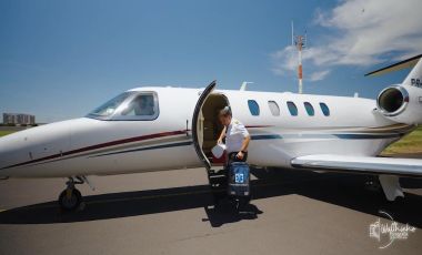 TransplantAR Aviação Solidária completa o 100º voo com missão em Rio Preto