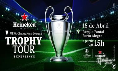 Heineken® traz taça da UEFA Champions League em evento exclusivo em Porto Alegre