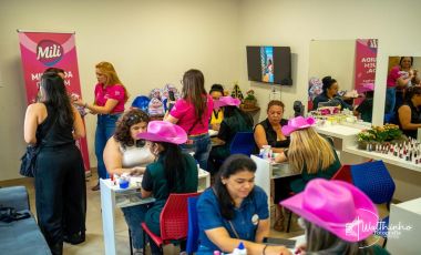 Ação de autocuidado valoriza mulheres que trabalham nos bastidores da 71ª Festa do Peão de Barretos