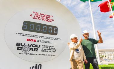 Rock in Rio reforça compromisso “Por Um Mundo Melhor” com ação robusta contra a fome em parceria com a Ação da Cidadania e doa 500 mil prato