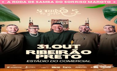  SORRISO EU GOSTO NO PAGODE, EM RIBEIRÃO PRETO! ????????