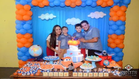 Aniversário de 6 anos do Lucas e 8 do Matheus Olimpia-SP 