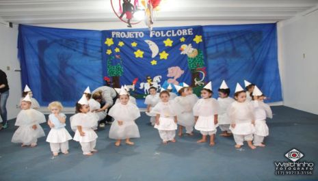 Culminância dos Projetos : A Criança e as Tradições Culturais e Folclore Creche Cidade da Imaculada Olimpia-SP 