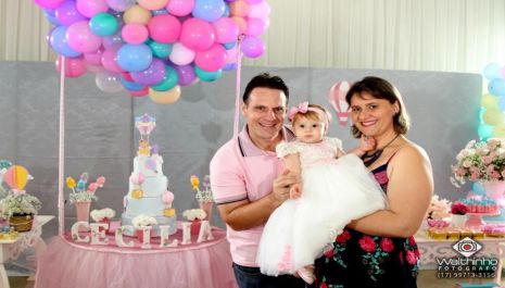 Aniversário de 1 anos da Cecília Olimpia-SP 