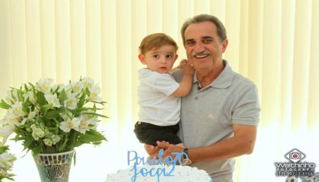 Aniversários de 2 anos do Joaquim e 70 Anos Paulo - Olimpia-SP 