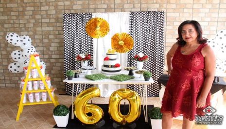 Aniversário de 60 anos da Maria José Olimpia-SP 