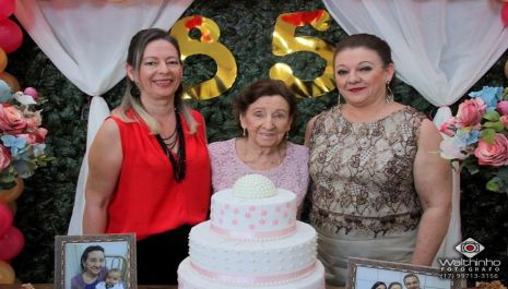 Aniversário de 85 Anos Clarinda Olimpia-SP 