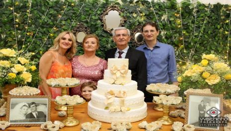 Bodas de Ouro  Cleodete e José Carlos Olimpia-SP 