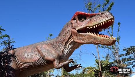 Inauguração Vale dos Dinossauros Olimpia-SP 