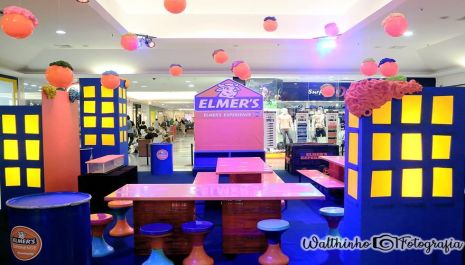 Riopreto Shopping recebe “Elmer´S Experience Slime Making Station com exclusividade no Brasil