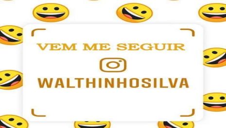 VEM ME SEGUIR NO INSTAGRAM