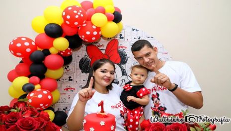 Aniversário de 1 ano da Marina Helena -Olimpia-SP 