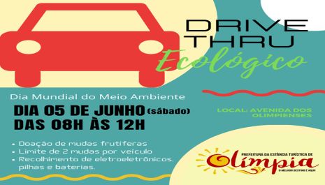 Dia do Meio Ambiente será comemorado com drive-thru ecológico e instalação de passarela para animais silvestres