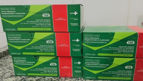 Olímpia libera vacinação contra a gripe para toda a população a partir de segunda (12)