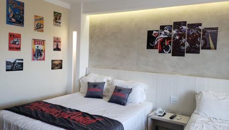 Celebration Resort Olímpia ganha apartamento tematizado para motociclistas