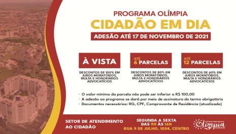 Cidadão em Dia encerra neste mês e já beneficiou quase mil contribuintes