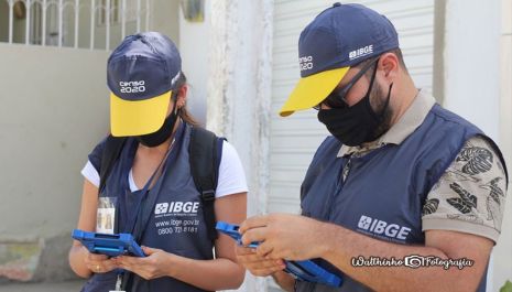 Processo seletivo do IBGE para Censo 2022 tem 56 vagas para Olímpia