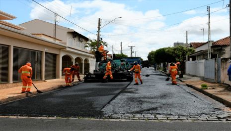 Prefeitura investe cerca de R$ 6 milhões em obras de recape e pavimentação em 30 bairros de Olímpia
