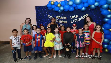 NOITE DE AUTÓGRAFOS DOS AUTORES MIRINS DA EMEB JARDIM HÉLIO CAZARINI EM PARCERIA COM A PLATAFORMA ESTANTE MÁGICA ENCERRA 2021 