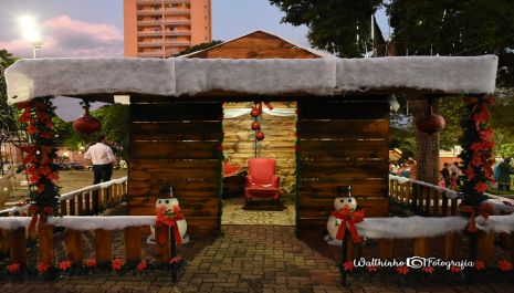 Programação Cultural de Natal terá início no próximo dia 10 com a chegada do Papai Noel