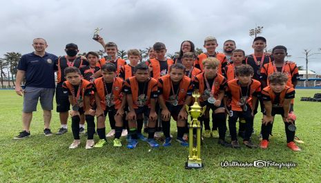 Equipe olimpiense sub-11 é vice-campeã no Campeonato Estadual de Futebol
