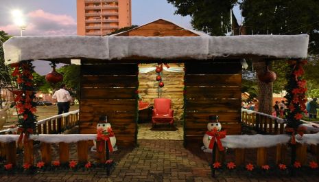 Abertura do Natal 2021 terá chegada do Papai Noel e apresentações musicais E OFICINA DE BRINQUEDOS  em Olímpia 