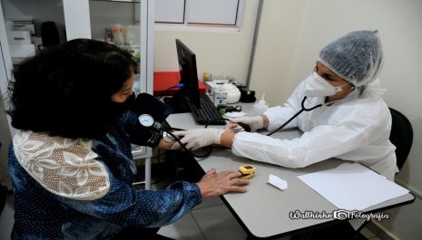 Plantão da UBS da São José realiza cerca de 200 atendimentos com testagem no fim de semana