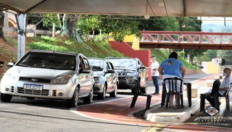 Mobilização contra a Covid registrou cerca de 200 doses aplicadas no sábado