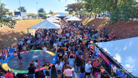 Tem Arte atrai mais de 4 mil famílias com atividades culturais e recreativas em Olímpia