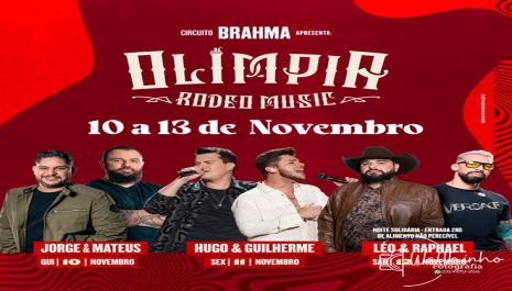 Prefeitura oferece entrada solidária no show de sábado do Olímpia Rodeo Music em novembro