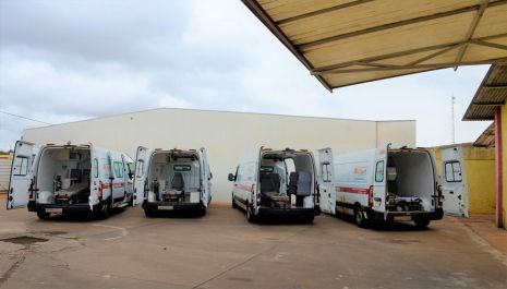Saúde adequa ambulâncias e amplia capacidade do transporte em 450 pacientes a mais por mês