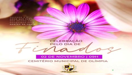MISSA DE FINADOS NO CEMITÉRIO MUNICIPAL