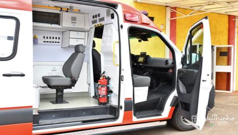 Olímpia é contemplada em projeto de saúde com nova ambulância para atendimento de pacientes