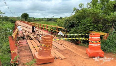 COMUNICADO | PONTE INTERDITADA