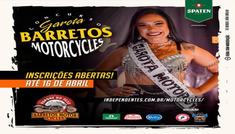 Abertas as inscrições para o Concurso Garota Motorcycles 2023