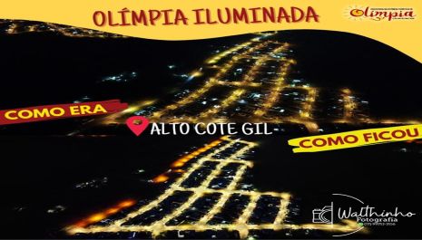 Iluminação de LED chega a novos bairros de Olímpia
