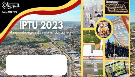 Cota única com 10% de desconto e primeira parcela do IPTU 2023 vencem nesta sexta-feira (10)