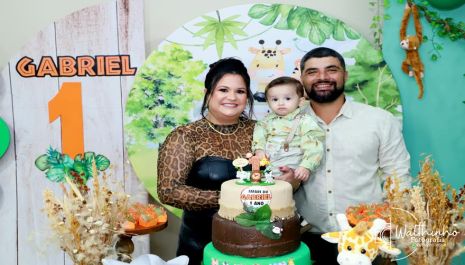 Aniversário de 1 ano do Gabriel -Olimpia-SP 