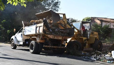 Cidade Limpa começa em Olímpia e percorre 70 bairros até o dia 30