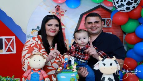 Aniversário de 1 ano do Gabriel -Olimpia-SP 