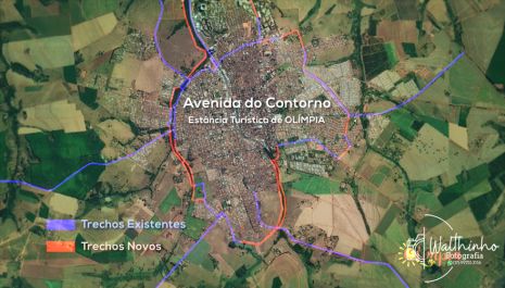 Anel viário de Olímpia inicia nova etapa com duplicação da Avenida do Sabiá e interligação com a Av. Cinquentenário