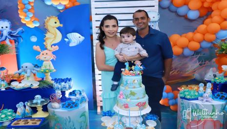 Aniversário de 1 ano Vitor -Olimpia-SP 