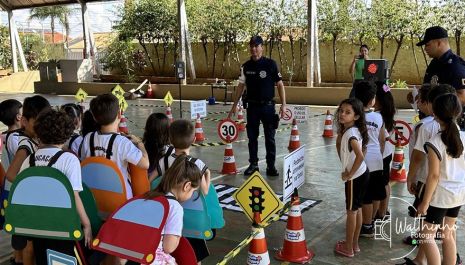 Semana Nacional do Trânsito terá circuito interativo nas escolas de Olímpia e ações educativas como o Dia Mundial Sem Carro