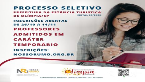 Prefeitura abre inscrições para processo seletivo de professores temporários nesta quinta-feira (26) 