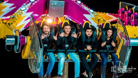 Brinquedos radicais vão garantir diversão e adrenalina em festival de Olímpia