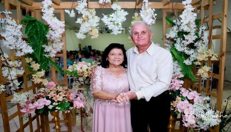 Bodas de Ouro Aparecida e José Pedro -Olimpia-sp 