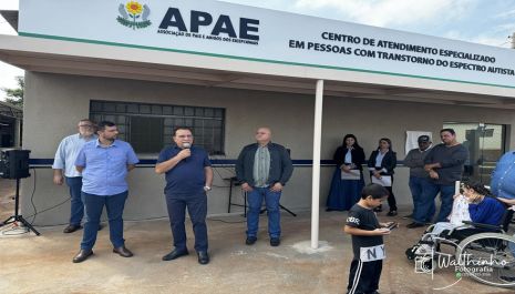 APAE completa 57 anos com inauguração de novos serviços e ampliação e atendimentos em parceria com a Prefeitura